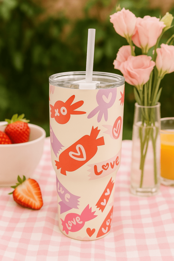 Love Candy Steel Tumbler - Image 5