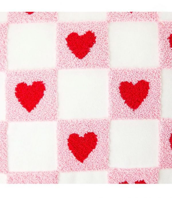 Plush Heart Pillow - Image 2