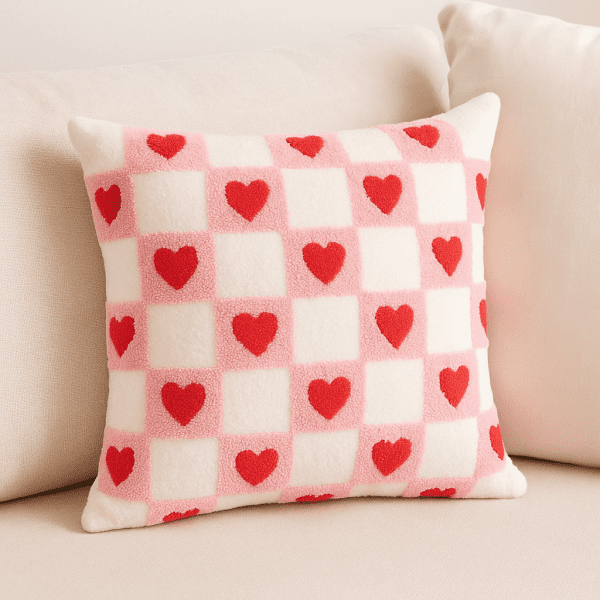 Plush Heart Pillow - Image 5