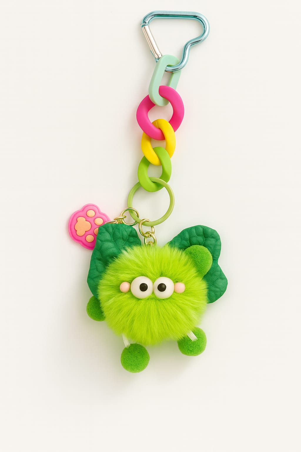 Cute plush keychain from the Charmies Keychain Collection by Pasha Love, featuring soft texture and colorful charm details.