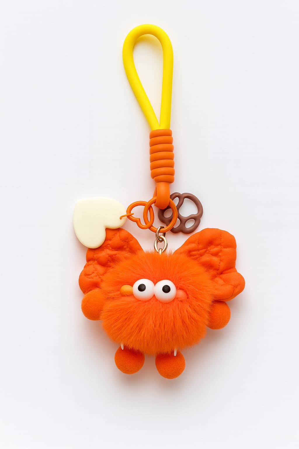 Cute plush keychain from the Charmies Keychain Collection by Pasha Love, featuring soft texture and colorful charm details.